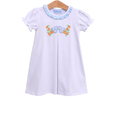 Trotter Street - Pumpkin Embroidery Dress