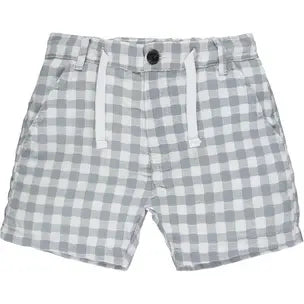 Me and Henry - Grey/White Plaid Shorts