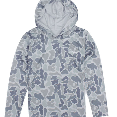 Properly Tied - Boys Sportsman Performance Hoodie Polar Camo