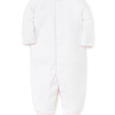 Kissy Kissy - New Premier Basics Footie - White/Pink