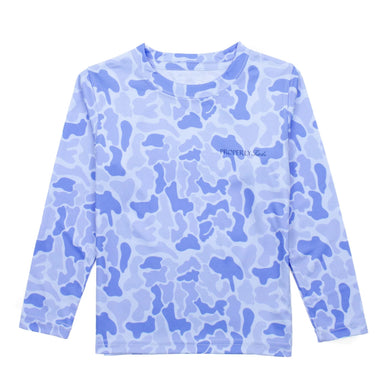 Properly Tied - Boys Sportsman Performance Long Sleeve River Camo