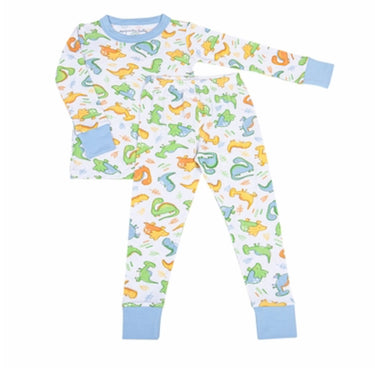 Magnolia Baby - Dino Dreams Long Pajamas