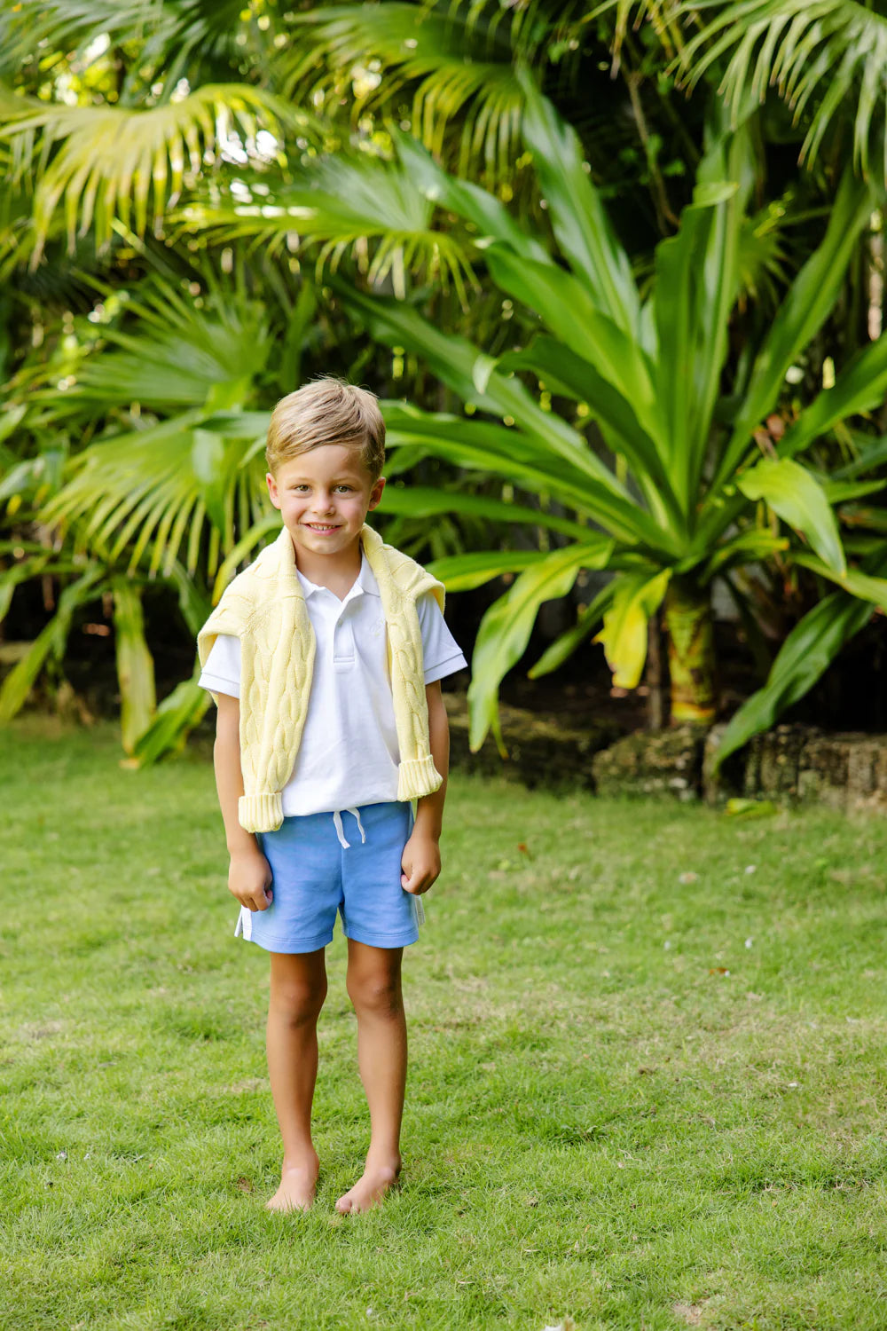 The Beaufort Bonnet - Shaefer Shorts - Barbados Blue/Worth Avenue White