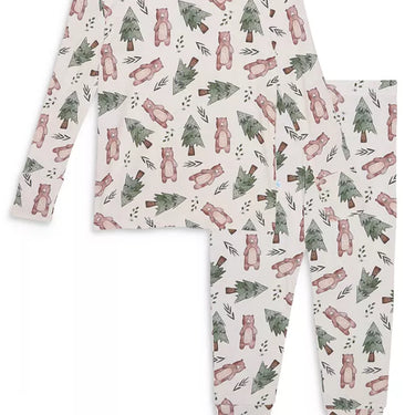 Posh Peanut - Beary Long Sleeve Basic Pajama