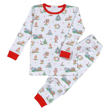 Baby Loren - Jingle Bear Joy Pima Two Piece Set
