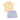 Angel Dear - Micro Gingham Blue Blizzard - Polo Button Up with Casual Short