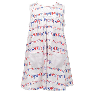 The Proper Peony - Old Glory Yoke Dress