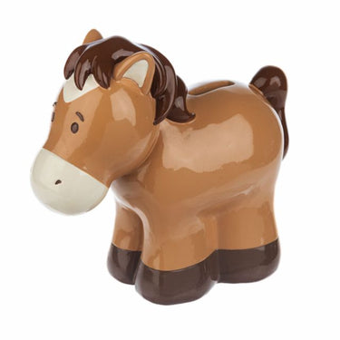 Ganz - 7" Horse Money Bank, Polyresin