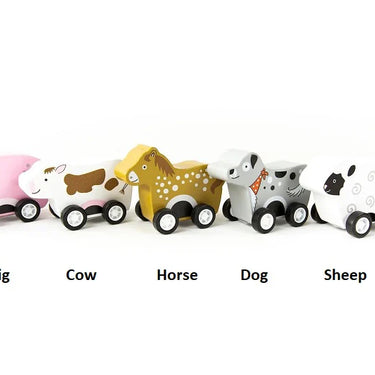 Jack Rabbit Creations - Pullback Barnyard Rollers
