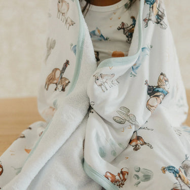 Copper Pearl - Premium Big Kid Hooded Towel - Boone