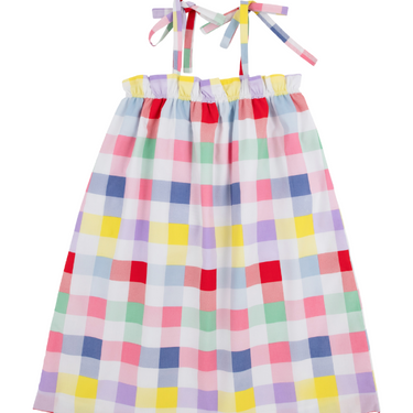 Beaufort Bonnet -  Laineys Little Dress - Manchester Check
