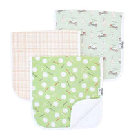 Copper Pearl - Burp Cloth Set (3-Pack) - Bogey
