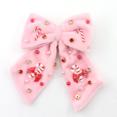 Poppyland - Candy Cane Lane Bow