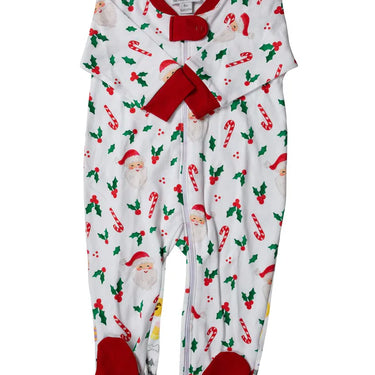 The Proper Peony - St. Nick Footie