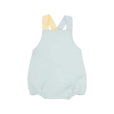 The Beaufort Bonnet Co - Colorblock Stillman Sunsuit - Sea Island Seafood/Buckhead Blue/Bellport Butter Yellow