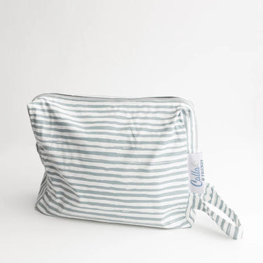 Calla and Friends - Everything Wet Bags Brush Stripes - Blue