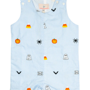 Smockingbird - Halloween Embroidered Shortall