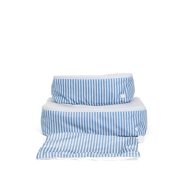 TRVL - Mini Squads - Blue Striped pouch