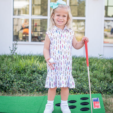 Blue Quail - Golf Bags Polo Sleeveless Dress