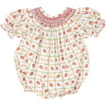 Smockingbird - Turkey Time Tartan Bubble