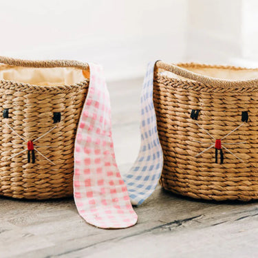Sugar Bee - Easter basket Gingham