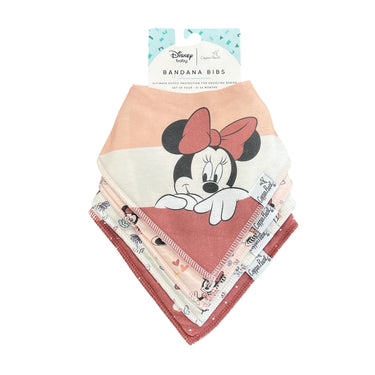 Copper Pearl - Minnie Mouse Bandana Bib Set (4-pack)