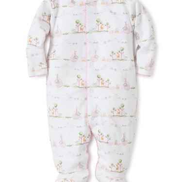 Kissy Kissy - Noah's Print Footie - Light Pink