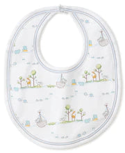 Kissy Kissy - Noah's Print Bib - Light Blue