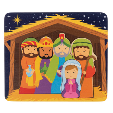 Ganz - 7.5" Nativity Layered Puzzle