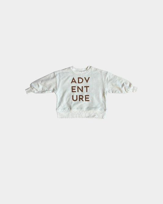 Babysprouts -  Boxy Sweatshirt - Adventure - Caramel