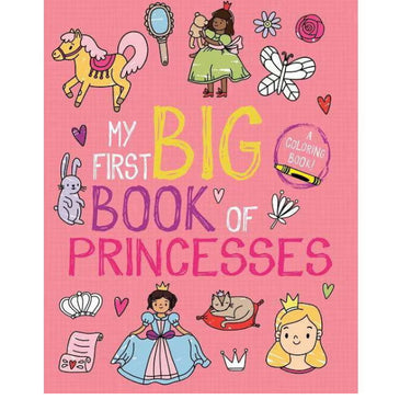 Simon and Schuster - My First Big Book of Princesses Coloring Book
