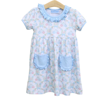 Trotter Street - Pumpkin Floral Dress
