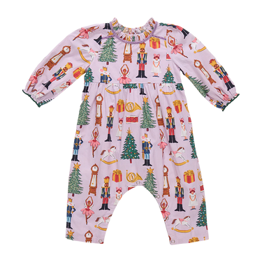 Pink Chicken - Baby Girls Charlie Jumper Lavender Nutcracker