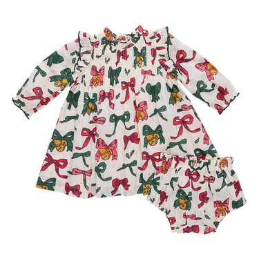 Pink Chicken - Baby Girls Jaipur Dress and Bloomer Set