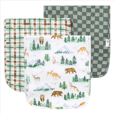 Copper Pearl - Premium Burp Cloths - Grayson