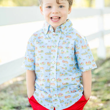Ruth and Ralph - Blue Cowboy Tolie Conrad Button Up