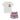 Andy & Evan - Lt Heather Grey T-Shirt w/red/white/blue Striped Pocket & Matching Drawstring Short Set