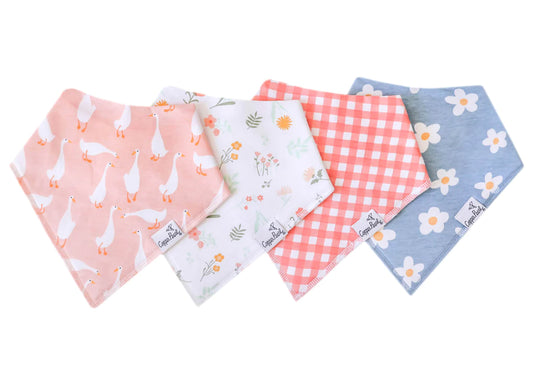 Copper Pearl - Bandana Bib Set - Goosie