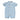 Hollis Baker - Knox Romper - Blue & Green Ticking Stripe