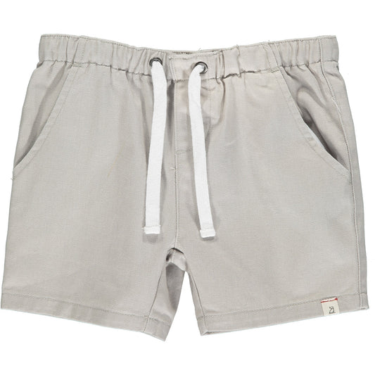 Me & Henry - Hugo Twill Shorts - Pale Grey