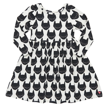 Pink Chicken - Organic Steph Dress - Black Cat