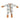 Baby Sprouts - Footless Romper - Winter Ski
