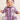 Mommy & Wren - Purple Pumpkin Zippie