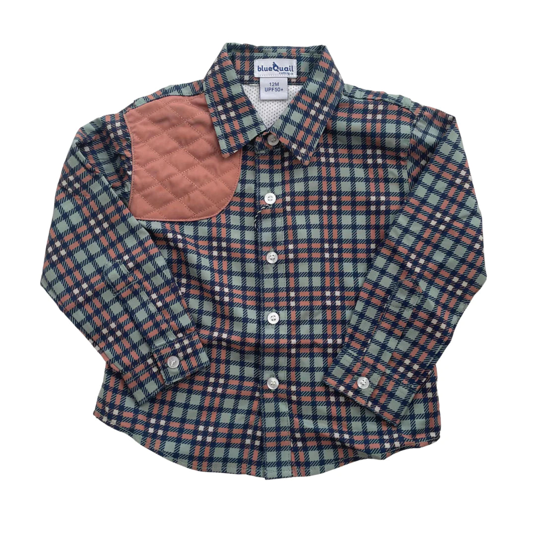 Blue Quail -  Fall Plaid  Long Sleeve Shirt