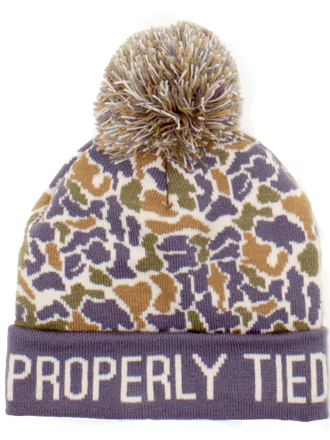 Properly Tied  - Boys Breck Beanie - Field Camo