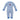 Petit Bebe - Spiderman Periwinkle Blue Stripe Knit Boy's Long Romper