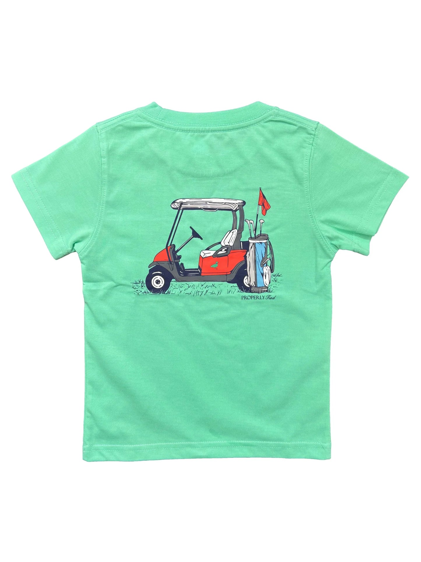 Properly Tied - Baby & Boys Country Club Short Sleeve - Wash Green