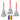 Ganz - 4" Holiday Color Me Ornament - 9 PC Set