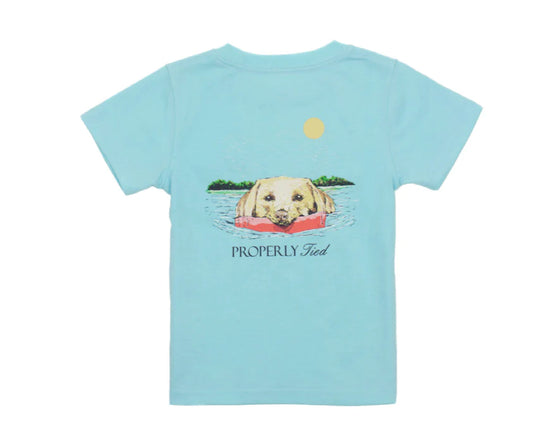 Properly Tied - Baby & Boys Spring Retrieve Short Sleeve - Arctic