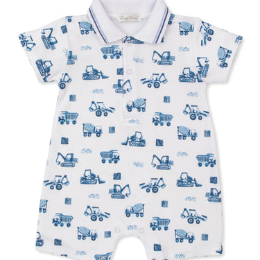 Kissy Kissy -  Short Playsuit -Construction Truck